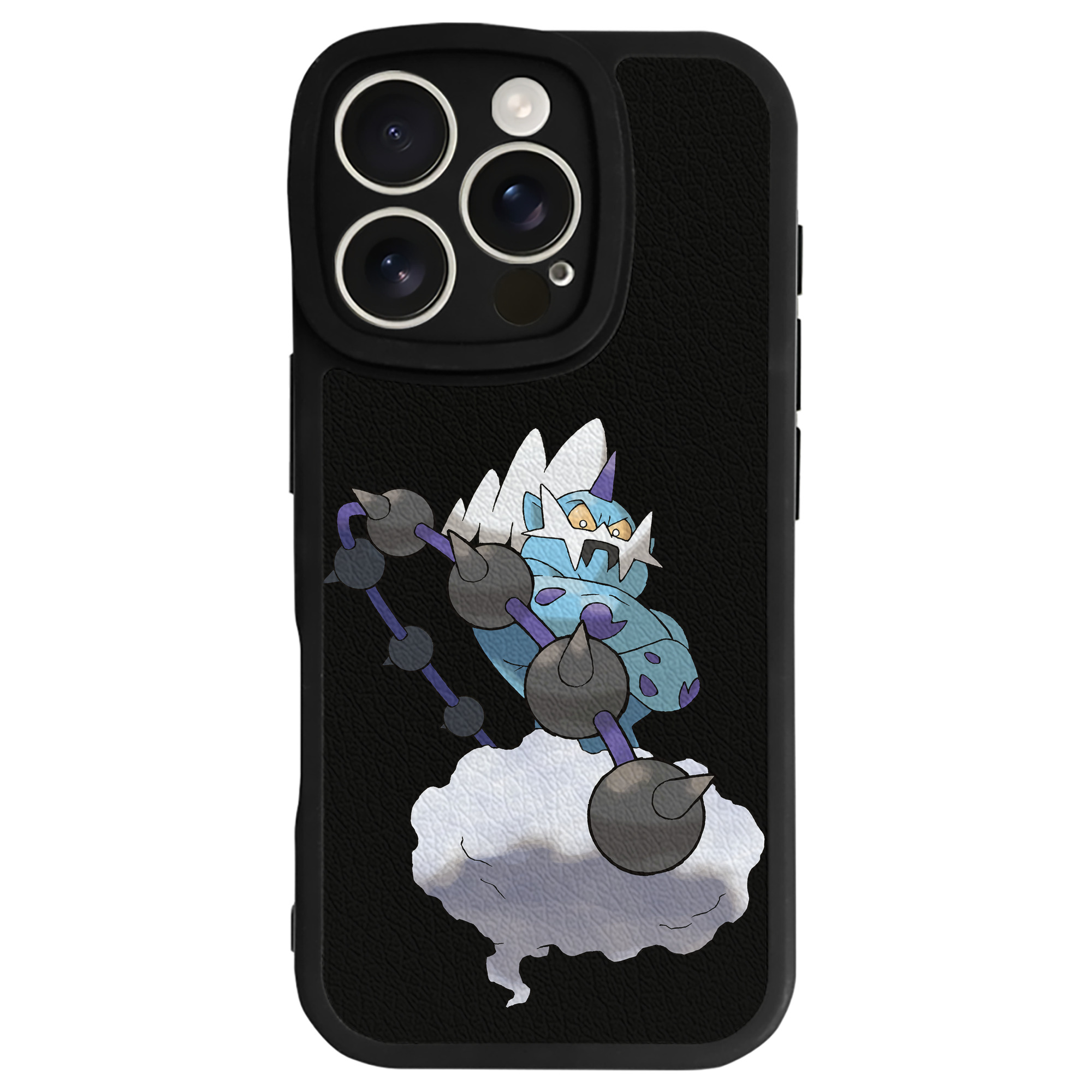 （画像用） ポケットモンスター Pokémon 【iPhone 16シリーズ対応】シリコンスマホケース（レザー調） 材質：シリコン